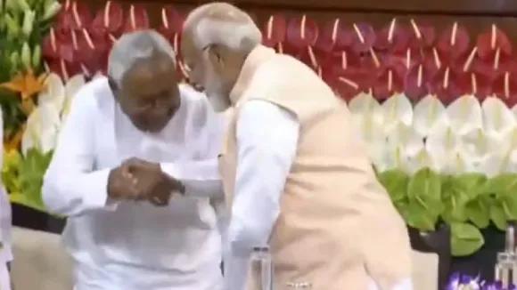 NITISH AND PM MODI