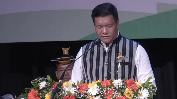 Pema Khandu takes Oath as CM Of Arunachal Pradesh