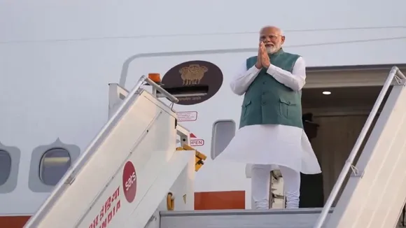 PM Modi Leaves for Italy