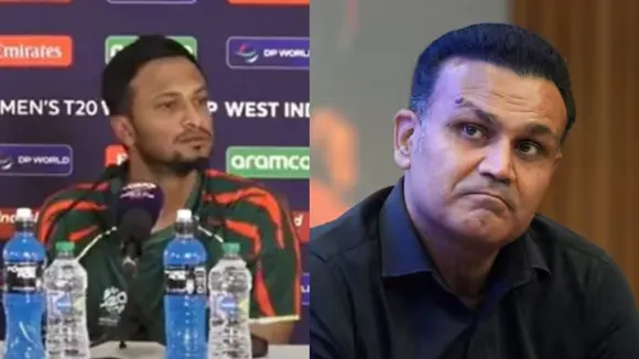 Shakib Al Hasan Virender Sehwag