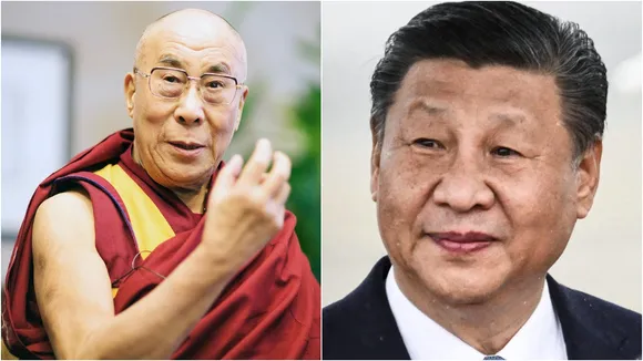 Dalai Lama and Xi Jinping