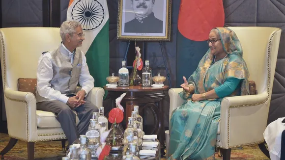 Jaishankar and Sheikh Hasina Meets