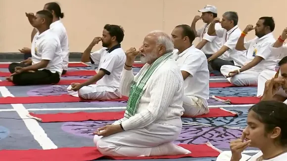 PM Modi Yoga