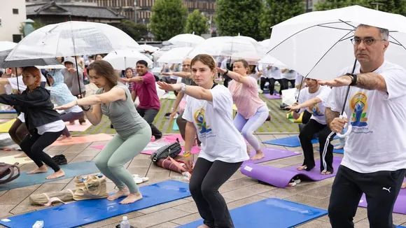 Yoga Day in Tokyo