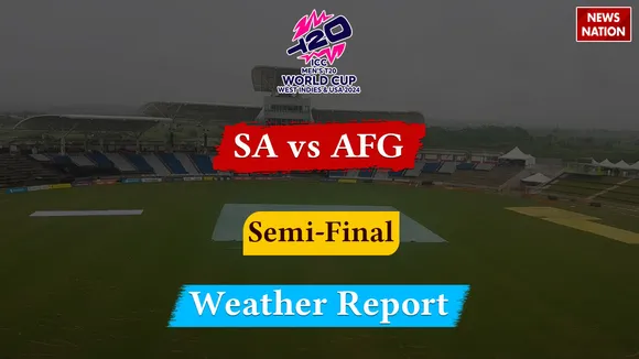 SA vs AFG Semifinal Weather Report