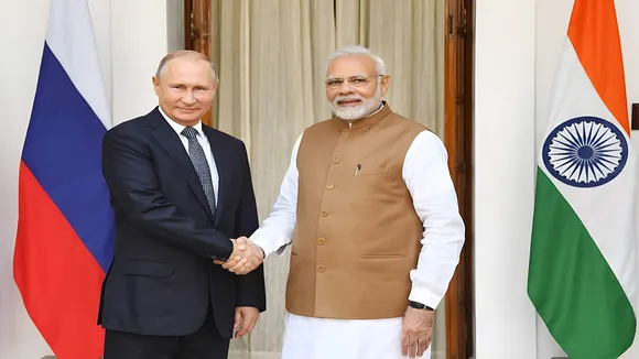 Vladimir Putin and PM Modi