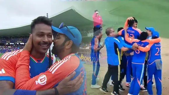 Team India Celebration