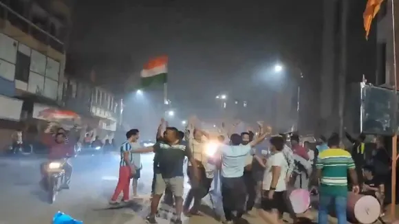 Team India Victory Celebration