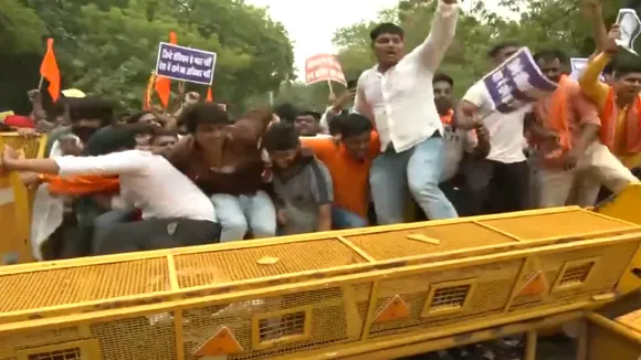 VHP Bajrangdal Protest