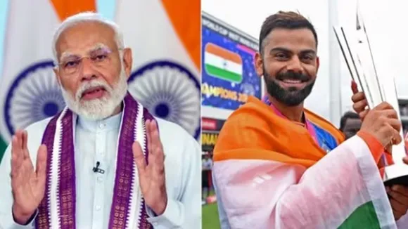 Virat Kohli PM Modi