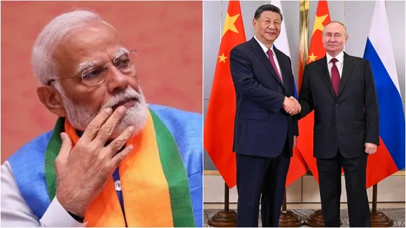 Modi Jinping and putin