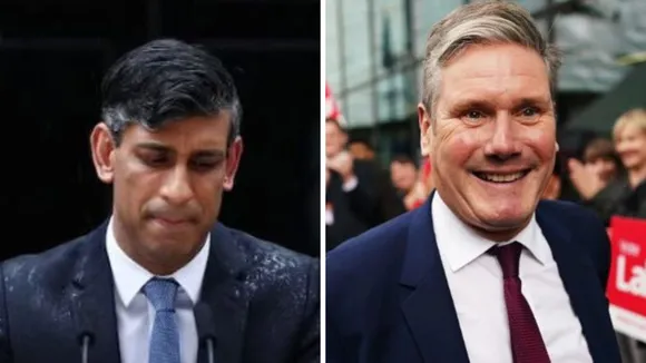 RISHI sunak and Keir Starmer