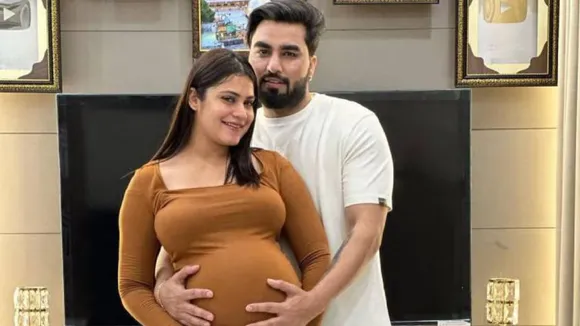 Kritika Malik during pregnancy