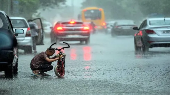 delhi rain