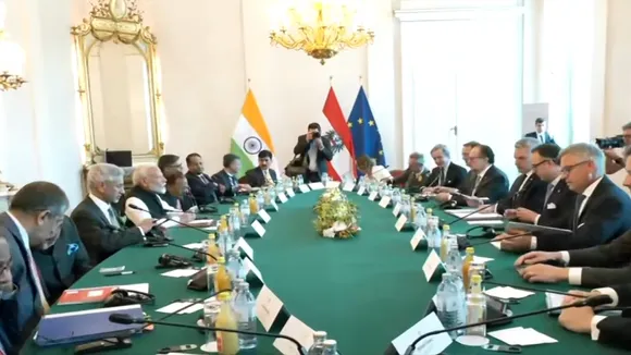 PM Modi in Austria