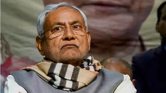 NITISH KUMAR SAD PIC