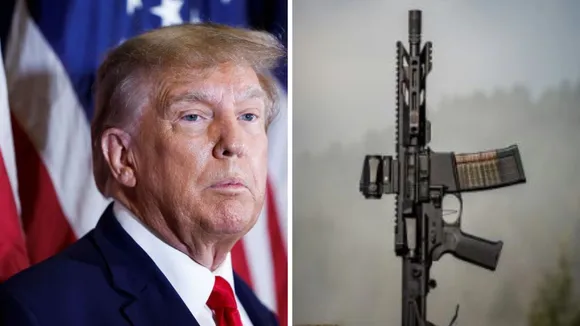 the rifle by which trump attacked