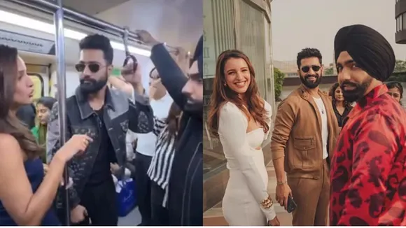 Vicky kaushal Tripti Dimri in metro