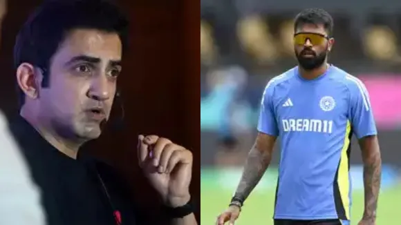 Gautam Gambhir and Ajit Agarkar informed Hardik Pandya