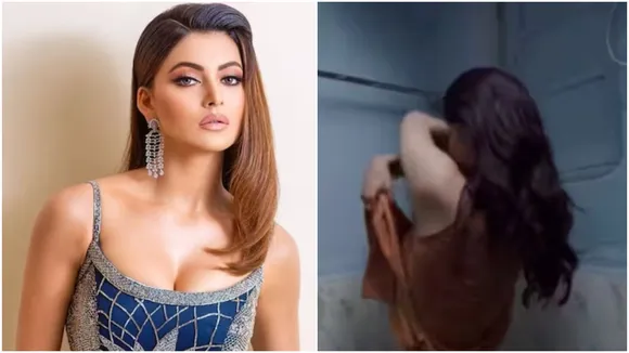 Urvashi Rautela bathroom video