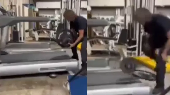 viral GYM accident video