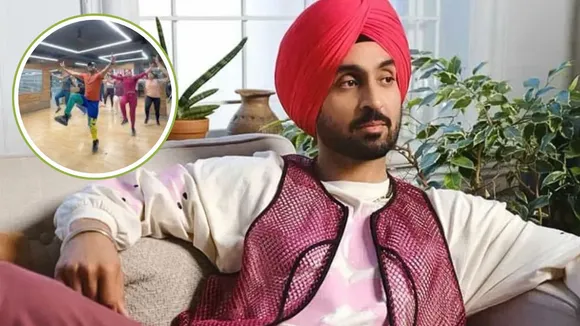 Diljit Dosanjh Bhangra team