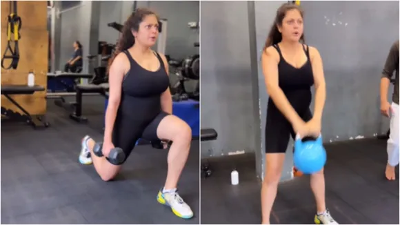 Drashti Dhami gym workout