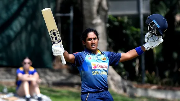 Chamari Athapaththu becomes first batter to hit century in asia cup