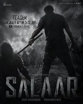 Prabhas' Salaar teaser