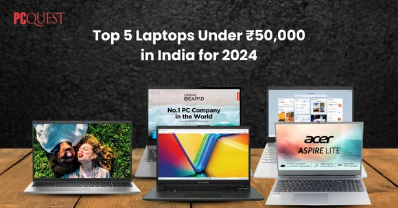 Top 5 Laptops Under ₹50,000 in India for 2025