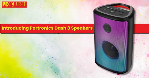 Portronics Dash 8 BT Speakers with Karaoke Mic