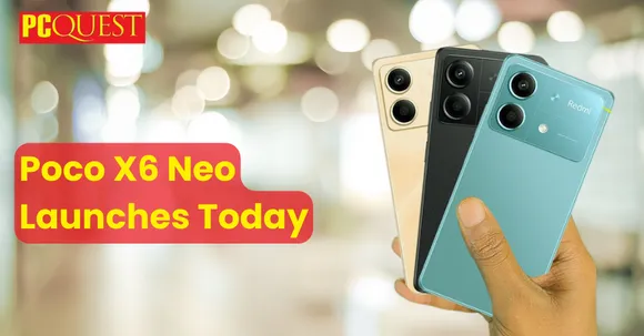 Poco X6 Neo Launching in India Today