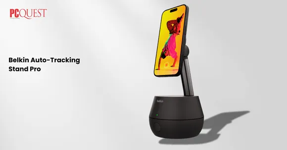 Belkin's Auto-Tracking Stand Pro for Content Creators