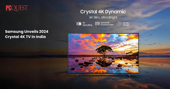 Samsung’s 2024 Crystal 4K TV: Sleek, Sharp, Secure