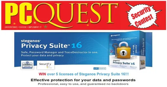 Participate in the PCQuest Security Contest and Win a full licensed copy of Steganos Privacy Suite  16 software