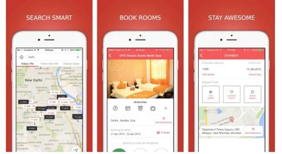 Now you can book rooms in just three taps