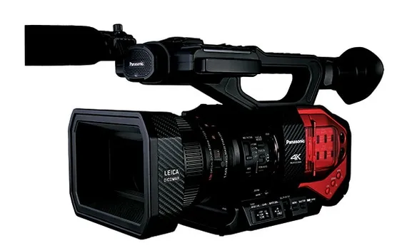 Panasonic Dvx200 flagship 4k professional camcorder designed for broadcast media now available in India