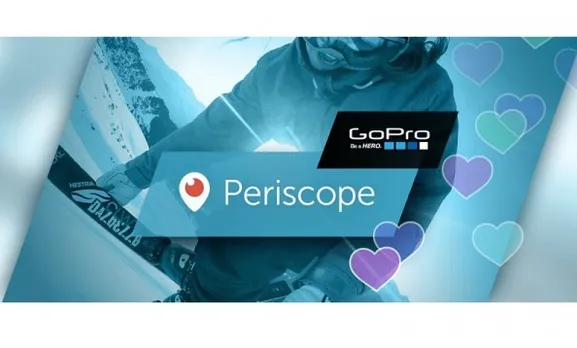Twitter’s live broadcasting tool, Periscope integrates with GoPro