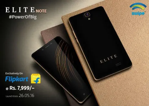Swipe Announces Elite Note Smartphone with 5.5-inch Screen and 3 GB RAM at Rs. 7,999