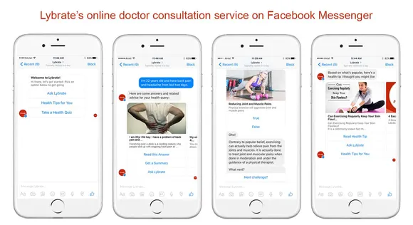 Lybrate Launches Online Consultation Service on Facebook Messenger