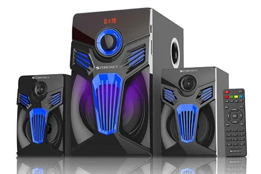 Zebronics announces its latest 2.1 Speaker With Monster Sound And Looks