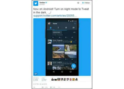 Twitter Introduces Night Mode for Android