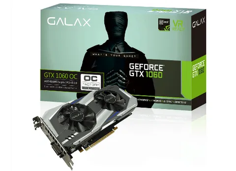 GALAX Pleased Gamers By Announcing GeForce GTX 1060 OC VR Ready Graphics Card
