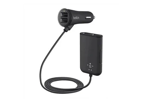 Belkin Road Rockstar Review: A Convenient 4-Port Car Charger to Charge Multiple Devices Simultaneously!
