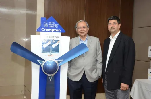 Crompton Launches Revolutionary Anti Dust Ceiling Fans