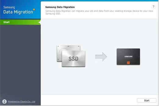 Migrating Data Amongst Disks Using Samsung Data Migration Software