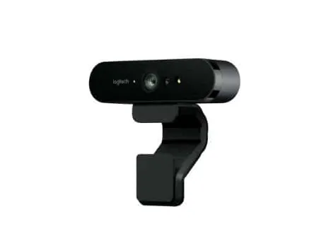 Logitech BRIO 4K Pro Webcam for High Quality Desktop and Streaming Video Experience