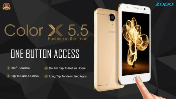 ZOPO Color X 5.5 Comes to India at Rs. 11,999