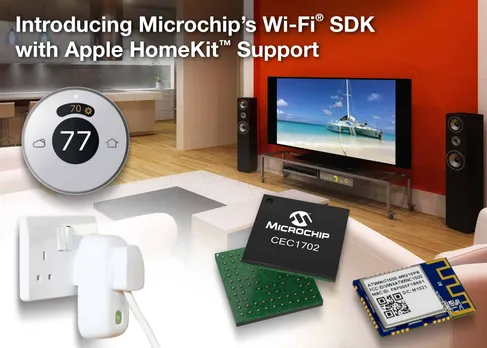 Microchip’s Wi-Fi SDK with Apple HomeKit support now available
