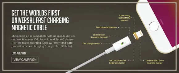 The Jack of all trades: Introducing world’s first magnetic fast charging cable
